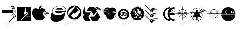 cikers03v9 logo字体转换